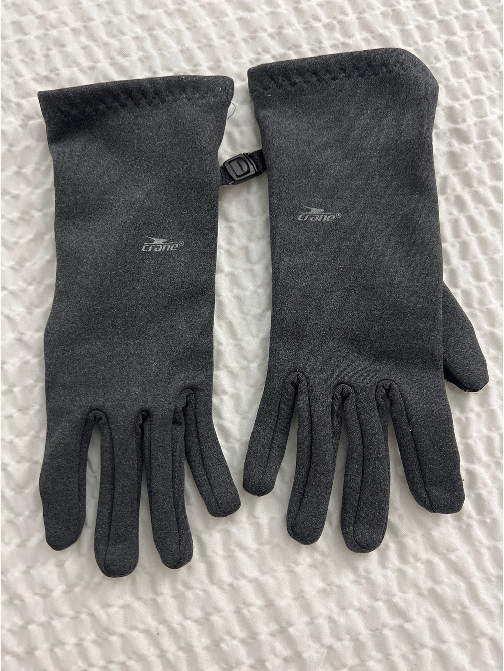 Trainer Ladies Black Grip Winter Gloves Medium